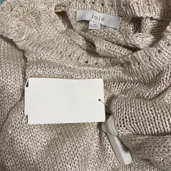 Joie Linen Blend Cam Knit Halter Tank - Picture 4 of 6